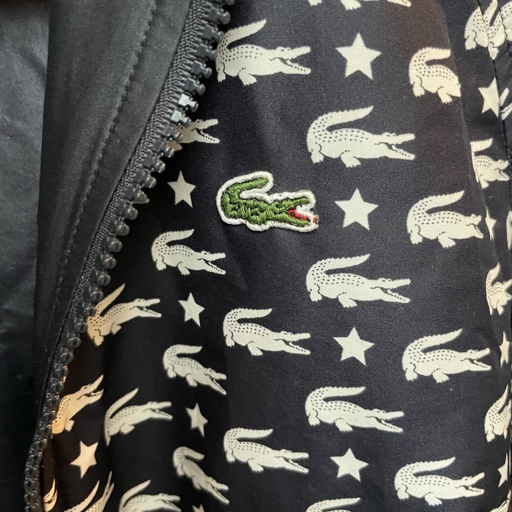 Vintage reversible Lacoste sport jacket.